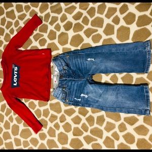 Levi’s two piece matching set